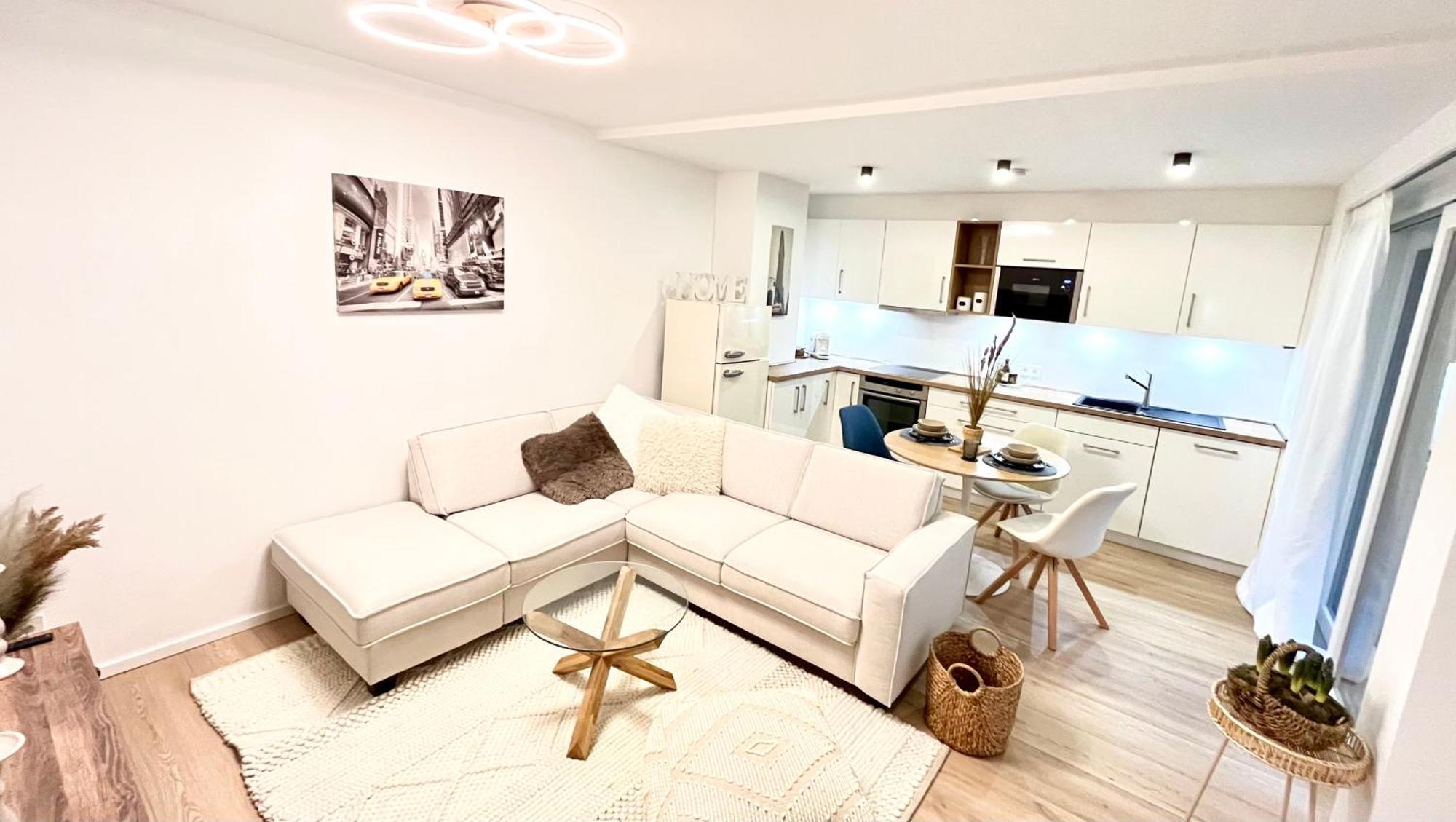 Scandi Mit Terrasse Und Parkplatz Apartment Karlsruhe